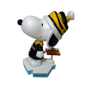 Peanuts Snoopy NFL FOCO Bobblehead Figure Pittsburgh Steelers Legends of the Fie